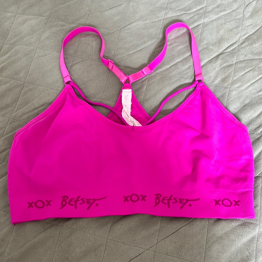 Betsy Johnson sports bra